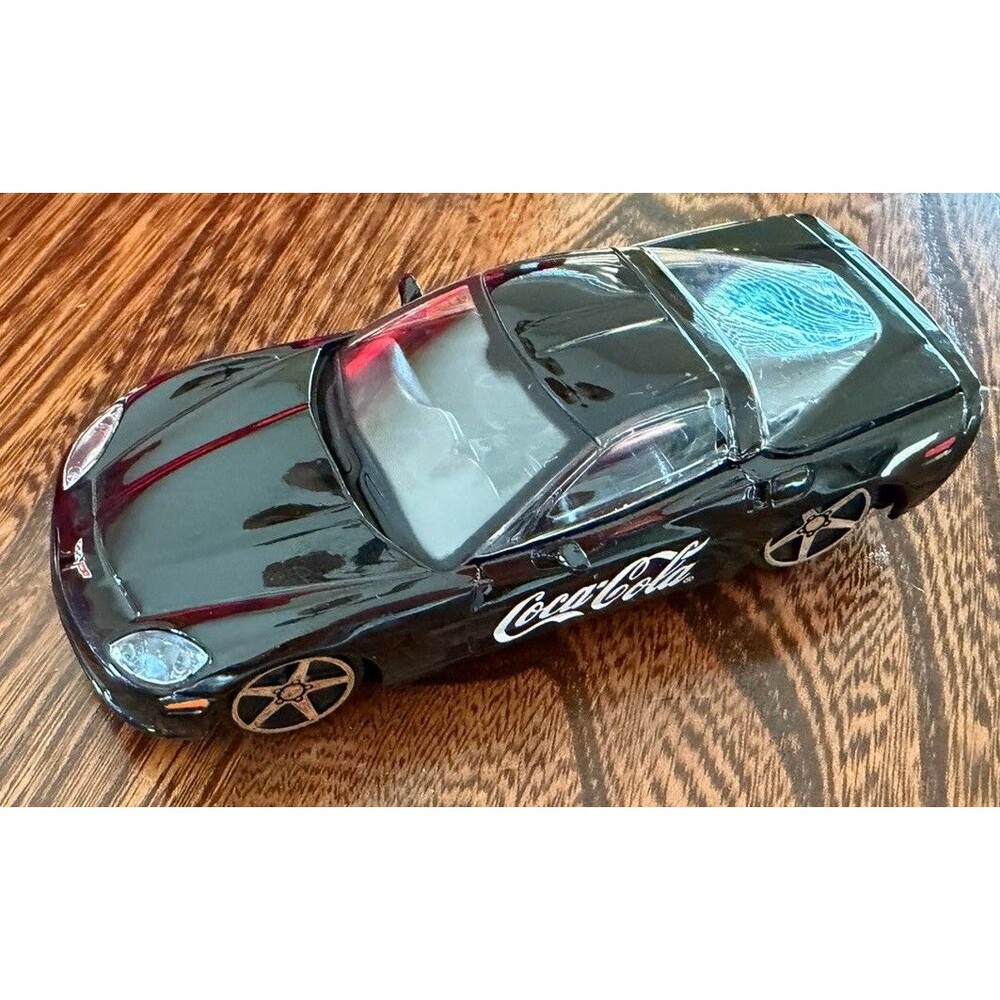 Vintage 2005 Chevrolet Corvette Maisto Black Coca Cola
